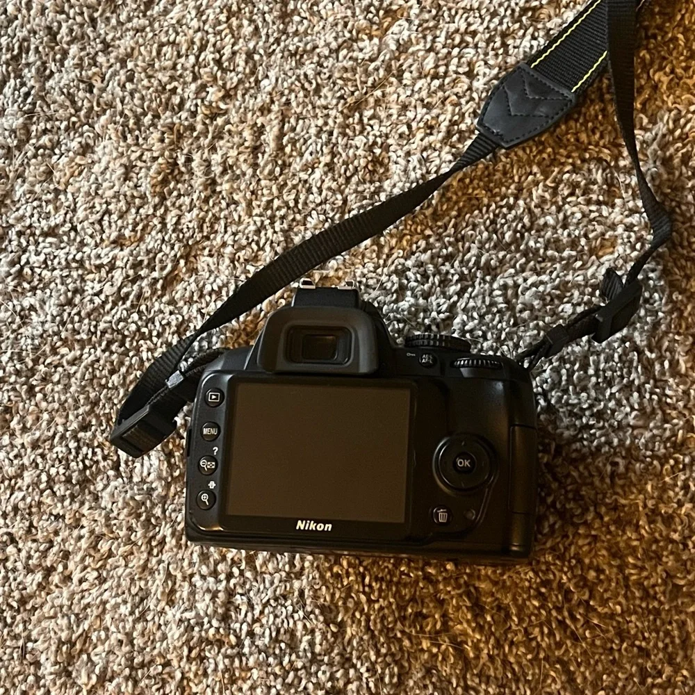 Nikon Black DSLR Camera Set with Accessories